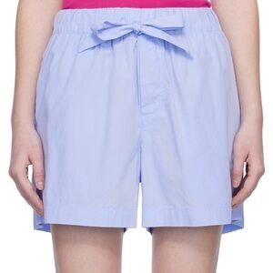 Tekla Cotton Poplin Shorts